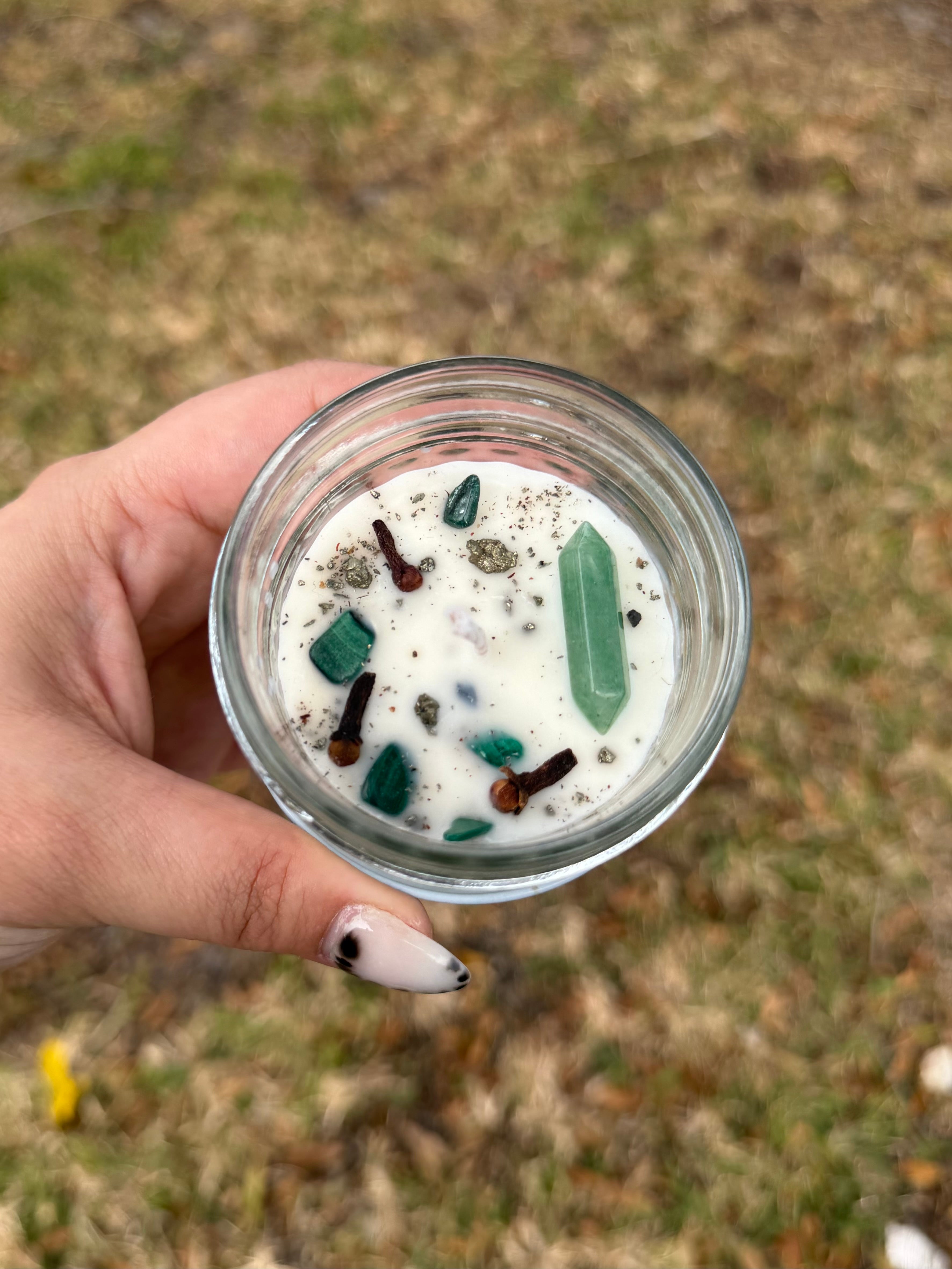 Evergreen Wealth Mini Candle