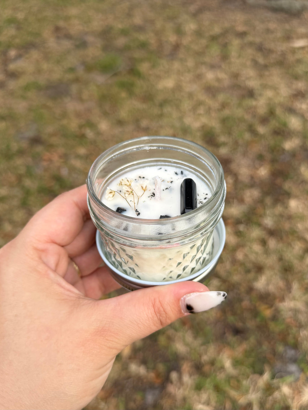 Shadow Shield Mini Candle